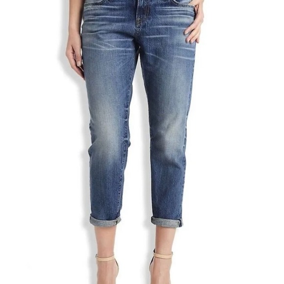 LUCKY BRAND SIENNA CIGARETTE SLIM BOYFRIEND ANKLE JEANS SIZE 00/24 - Picture 11 of 11